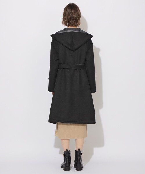 CB CRESTBRIDGE コート アウター フーディーロングコート レディース