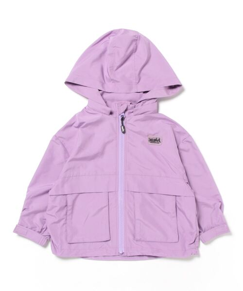 「X-girl Stages」 「KIDS」マウンテンパーカー 120cm ラベンダー キッズ_画像2