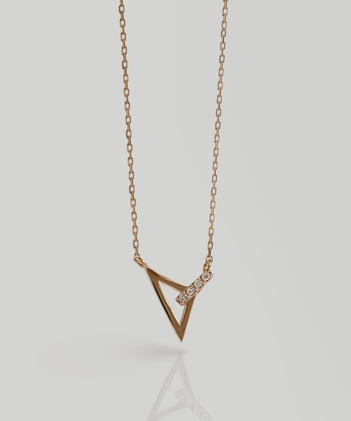 cui-cui（キュイキュイ） ネックレス ダイヤモンド ネックレス | K10YG