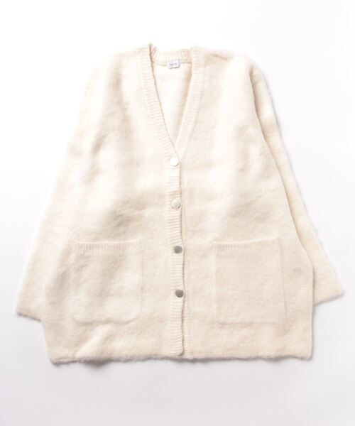 「A part by」 ニットカーディガン FREE アイボリー レディース_画像2