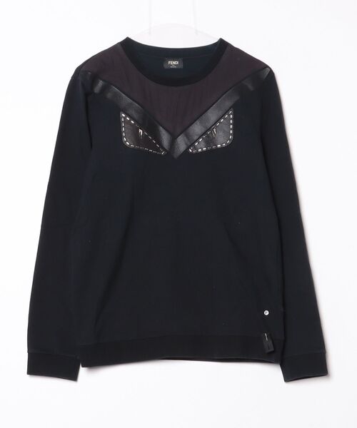 FENDI ブラック 長袖 Tシャツ L FENDI（フェンディ） 長袖Tシャツ 50 ブラック メンズ : ZOZOTOWN