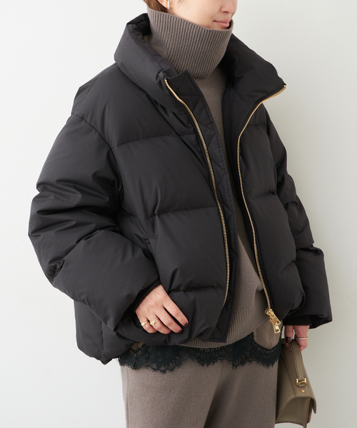 ☆極美品☆ ドゥーズィエムクラス☆ミュゼ☆HYGGEダウン/ブラック Deuxieme Classe（ドゥーズィエムクラス） ダウンコート ダウン
