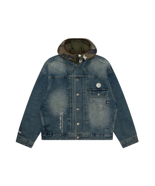 AAPE BY A BATHING APE デニムジャケット AAPE BY A BATHING APE（エーエイプバイアベイシングエイプ） デニム