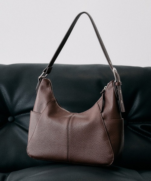 Adoon plain ハンドバッグ One-Shoulder Half-Moon Bag / ワン