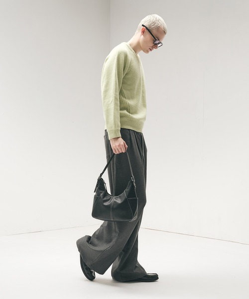 Adoon plain ハンドバッグ One-Shoulder Half-Moon Bag / ワン
