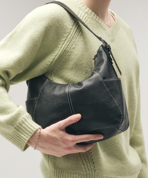 Adoon plain ハンドバッグ One-Shoulder Half-Moon Bag / ワン