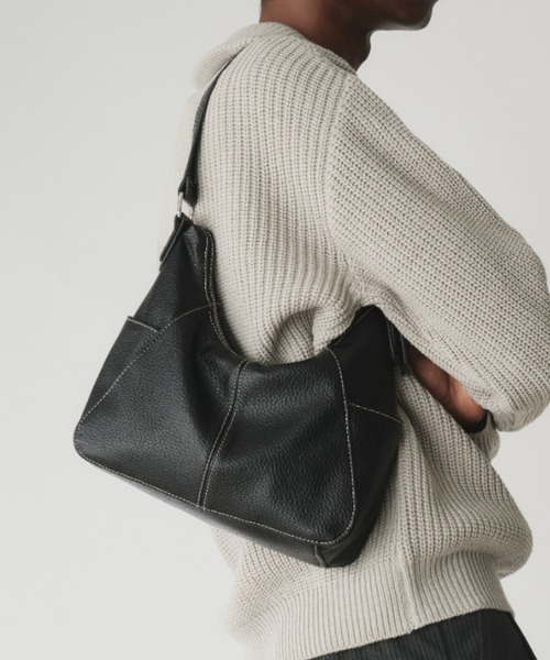 Adoon plain ハンドバッグ One-Shoulder Half-Moon Bag / ワン