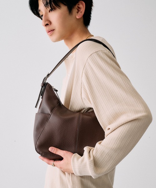 Adoon plain ハンドバッグ One-Shoulder Half-Moon Bag / ワン