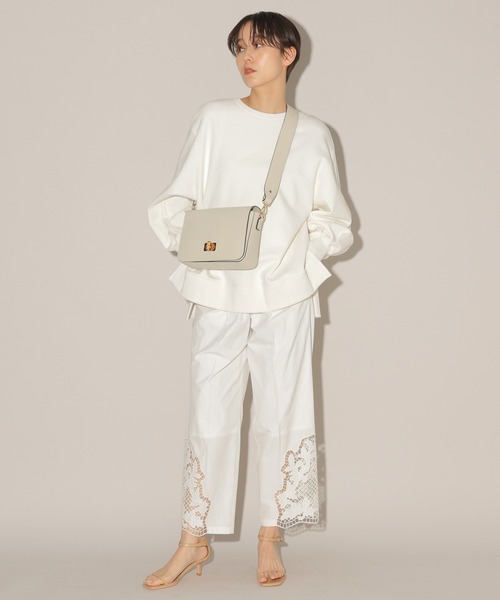 「BARNYARDSTORM」 スウェットカットソー 0 ベージュ レディース_画像4