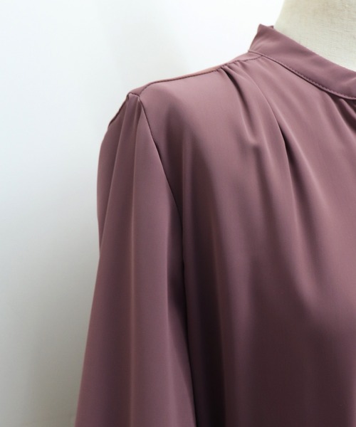 「BLUEEAST」 長袖ワンピース LARGE ブラック レディース_画像4