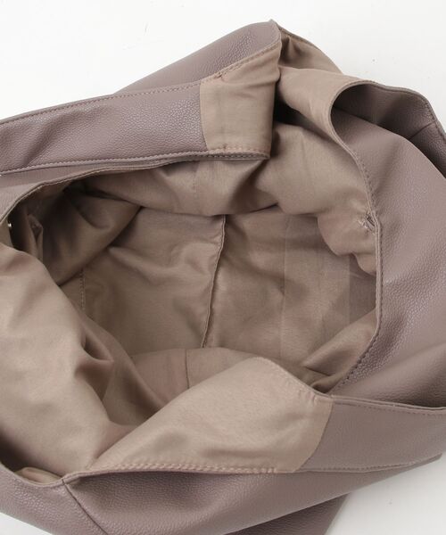 「DISCOAT」 トートバッグ - グレー レディース_画像4