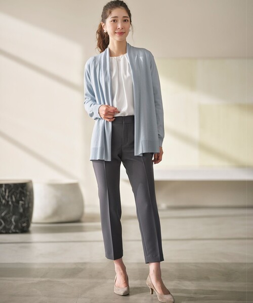 「組曲」 パンツ 2 ベージュ レディース_画像2