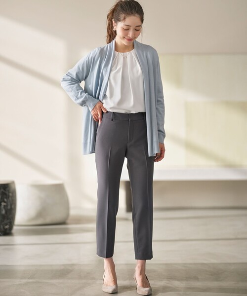 「組曲」 パンツ 2 ベージュ レディース_画像3