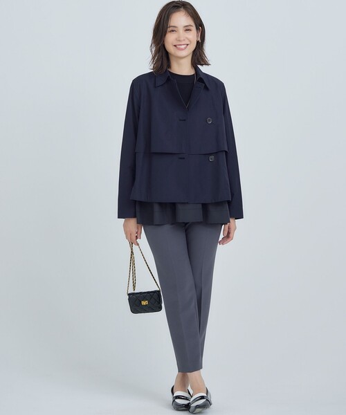 「組曲」 パンツ 2 ベージュ レディース_画像7