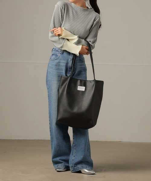 「ALTROSE」 トートバッグ FREE ブラック レディース_画像4