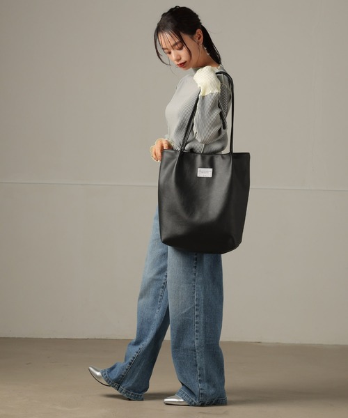 「ALTROSE」 トートバッグ FREE ブラック レディース_画像7
