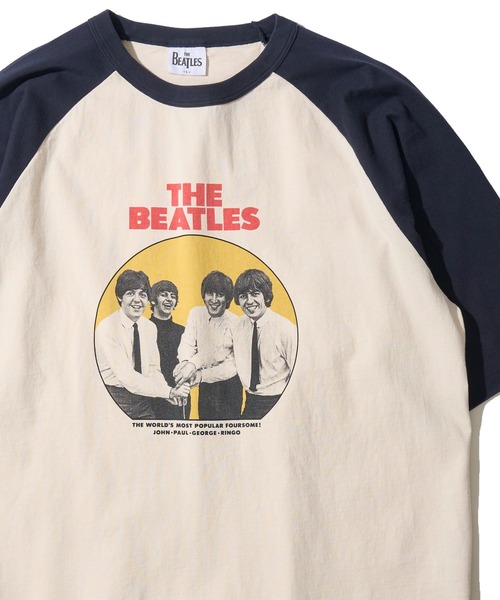 The Beatles tシャツ 「THE BEATLES/ザ ビートルズ」レコードデザイン