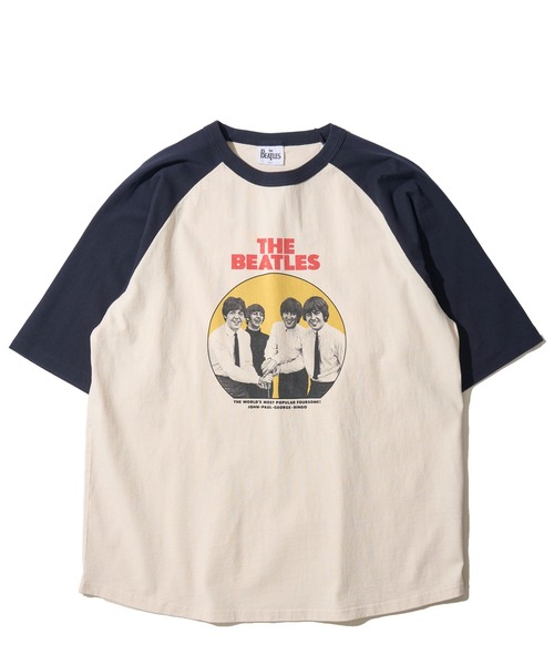 The Beatles tシャツ 「THE BEATLES/ザ ビートルズ」レコードデザイン