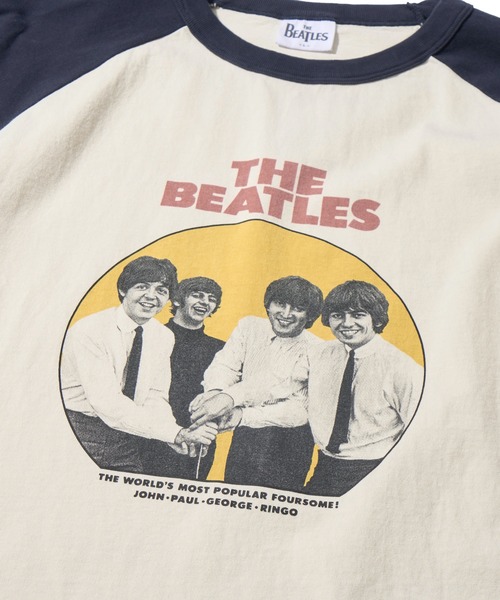 The Beatles tシャツ 「THE BEATLES/ザ ビートルズ」レコードデザイン