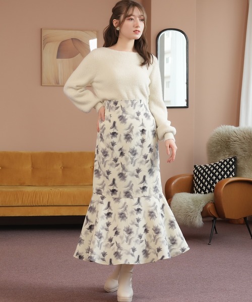 「ASTORIA ODIER」 スカート SMALL ホワイト レディース_画像2