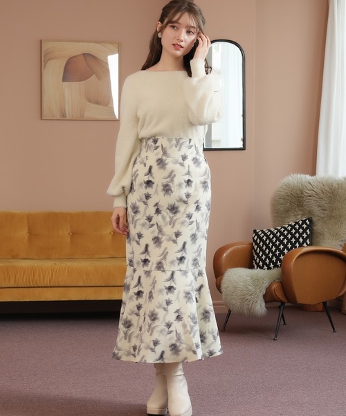 「ASTORIA ODIER」 スカート SMALL ホワイト レディース_画像5