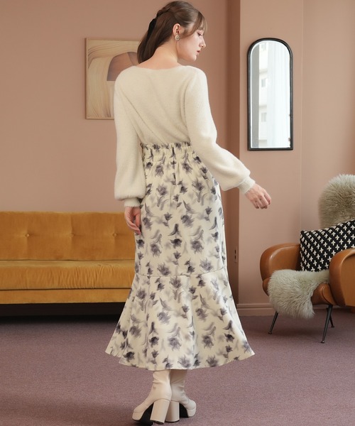 「ASTORIA ODIER」 スカート SMALL ホワイト レディース_画像6