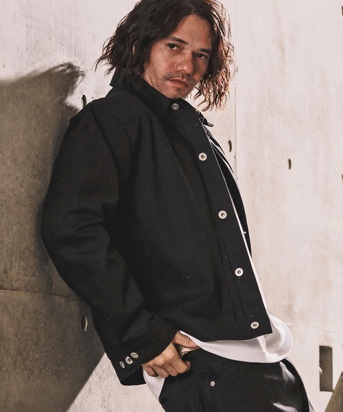 デニムジャケット gジャン mj11316-RIGID BLACK DENIM JACKET（Gジャン） デニムジャケット (26SSJK001)の画像