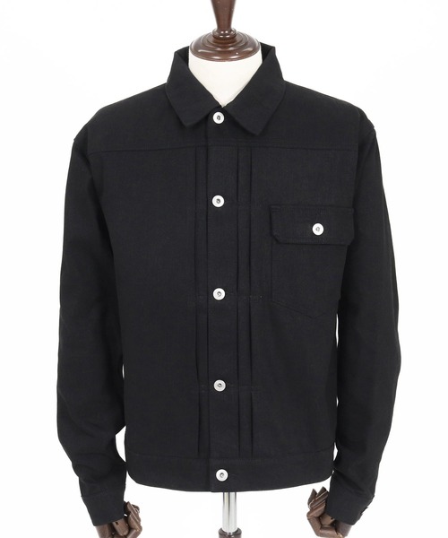 デニムジャケット gジャン mj11316-RIGID BLACK DENIM JACKET（Gジャン） デニムジャケット (26SSJK001)の画像