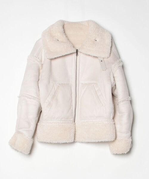 SNIDEL（スナイデル） ブルゾン FREE アイボリー レディース