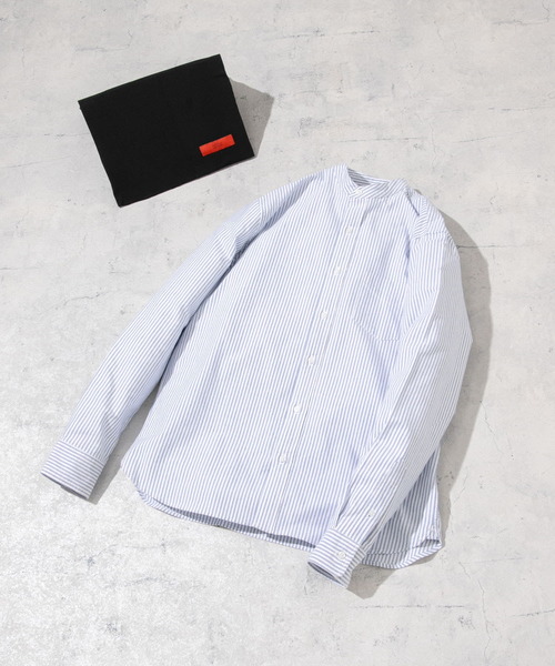 「URBAN RESEARCH ROSSO MEN」 長袖シャツ MEDIUM ブラック メンズ_画像5