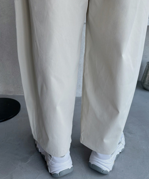 「Eclat one」 チノパンツ L ブラック レディース_画像2