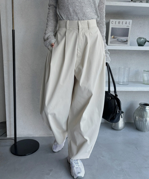 「Eclat one」 チノパンツ L ブラック レディース_画像6