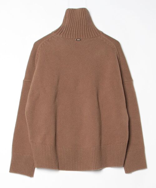 「MUSE de Deuxieme classe」 タートルネックニット - ブラウン レディース_画像2