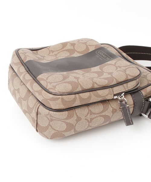 COACH（コーチ） ショルダーバッグ - ブラウン メンズ : ZOZOTOWN