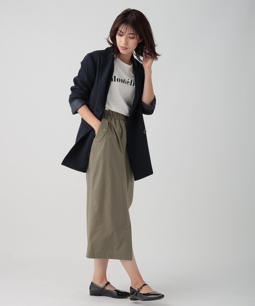 「Elura」 スカート FREE カーキ レディース_画像7