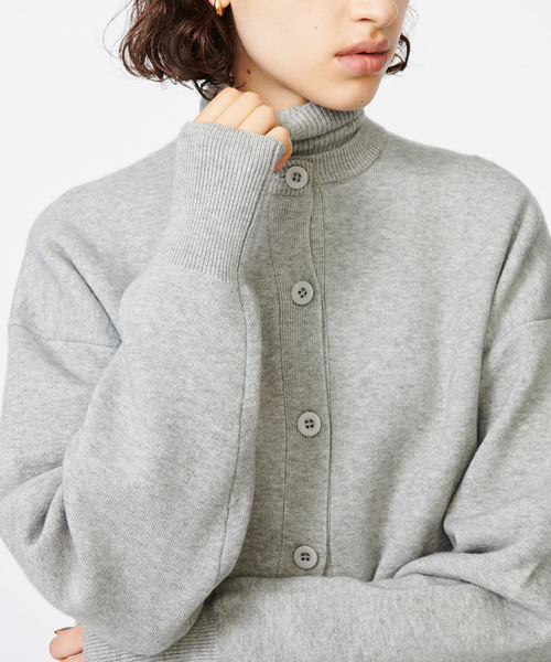 「N.O.R.C」 ニットカーディガン フリー オフホワイト レディース_画像7