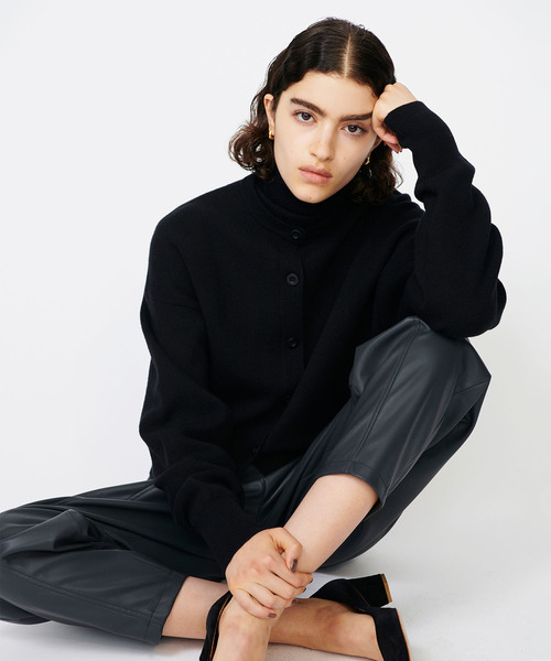 「N.O.R.C」 ニットカーディガン フリー オフホワイト レディース_画像8