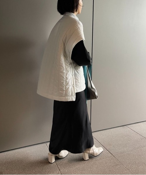 「MAISON BREEZE」 ベスト FREE ブラック レディース_画像4