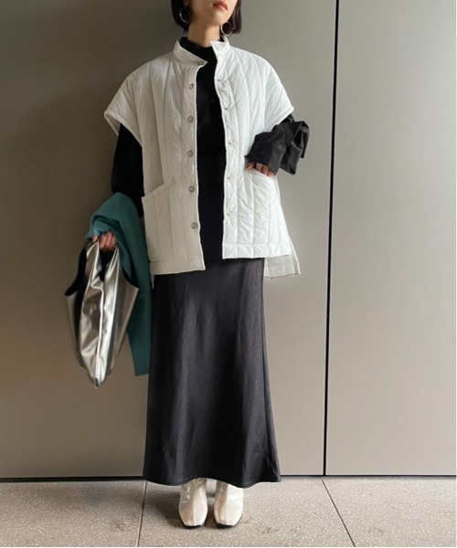 「MAISON BREEZE」 ベスト FREE ブラック レディース_画像9