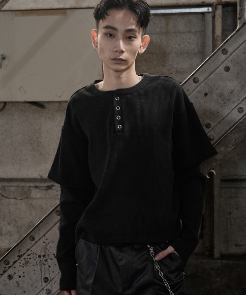 【美品】LASTNEST ロングTシャツ レイヤード 黒 Mサイズ LANDNESS tシャツ メンズ レディース : ZOZOTOWN Yahoo!店 - 通販