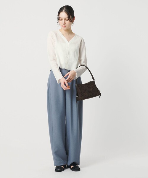 BEAUTY＆YOUTH UNITED ARROWS カーディガン ソリッド＆チェック V