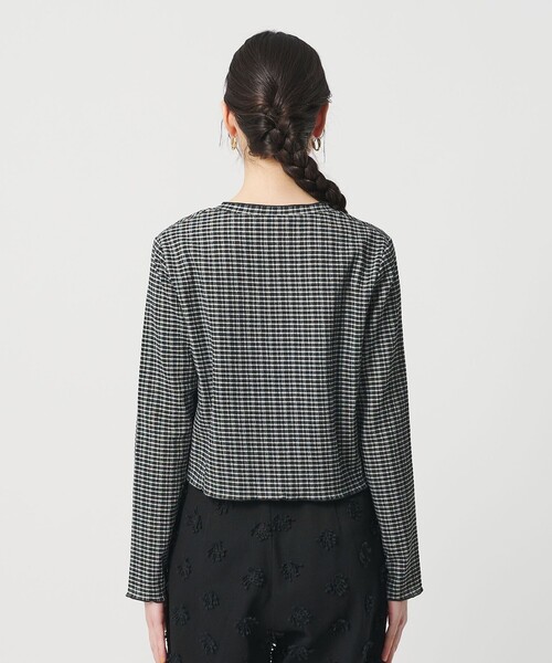 BEAUTY＆YOUTH UNITED ARROWS カーディガン ソリッド＆チェック V