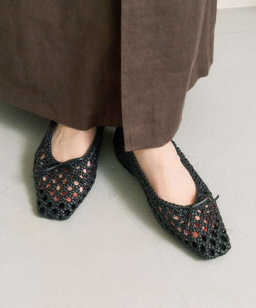 LE TALON（ル タロン） バレエシューズ パンプス スクエアソフト