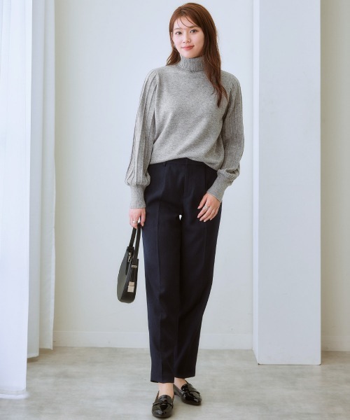 「7days Life Styling」 タートルネックニット L アイボリー レディース_画像8