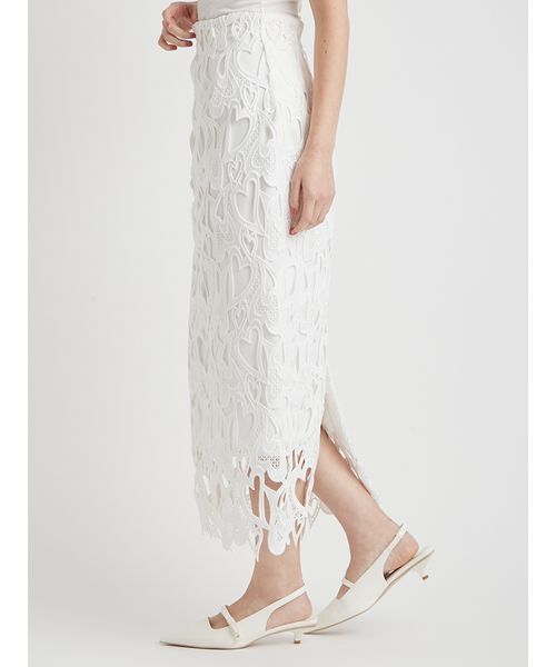 CELFORD（セルフォード） スカート 「WEB限定サイス」ハートレース