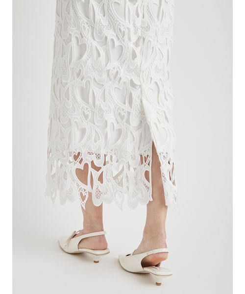 CELFORD（セルフォード） スカート 「WEB限定サイス」ハートレース