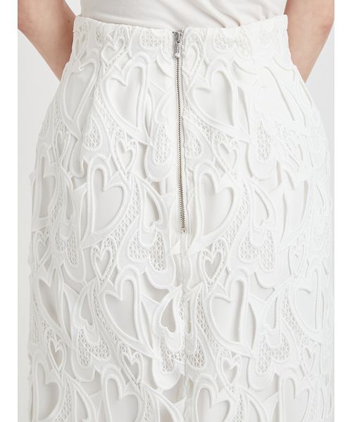 CELFORD（セルフォード） スカート 「WEB限定サイス」ハートレース