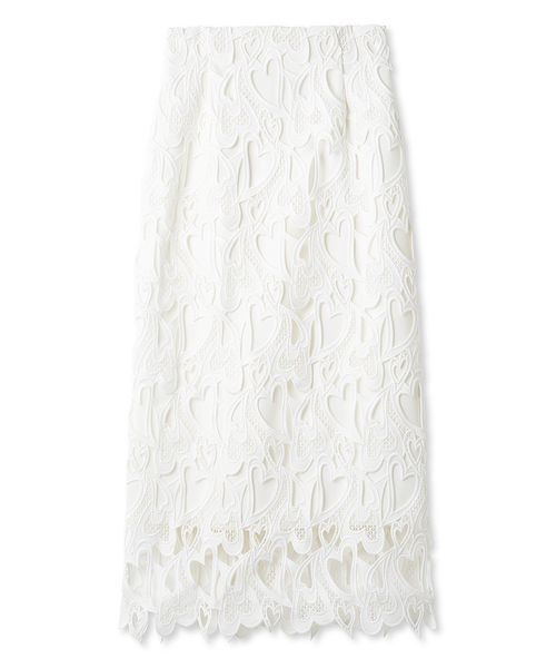 CELFORD（セルフォード） スカート 「WEB限定サイス」ハートレース