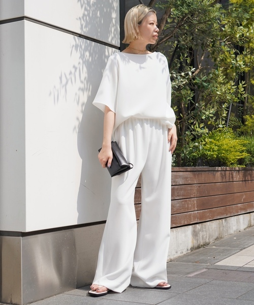 「EVERYDAY I LIKE.」 スラックス 38 ブラック レディース_画像2