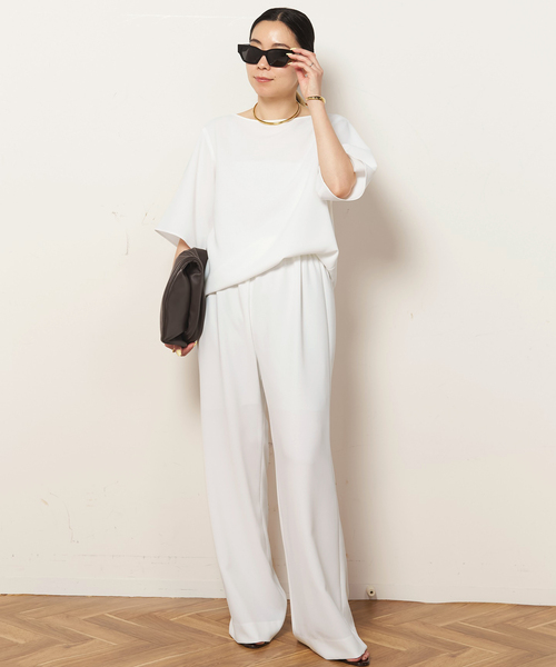 「EVERYDAY I LIKE.」 スラックス 38 ブラック レディース_画像8